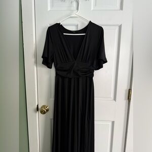 Black, MATERNITY, event dress